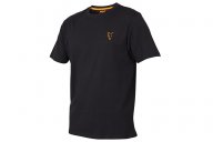 Fox collection Black / Orange T-shirt - vel. M
