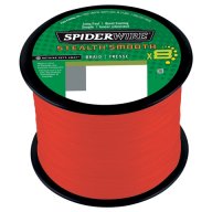 Spiderwire Šňůra Stealth Smooth x8 1m 0,09mm Red